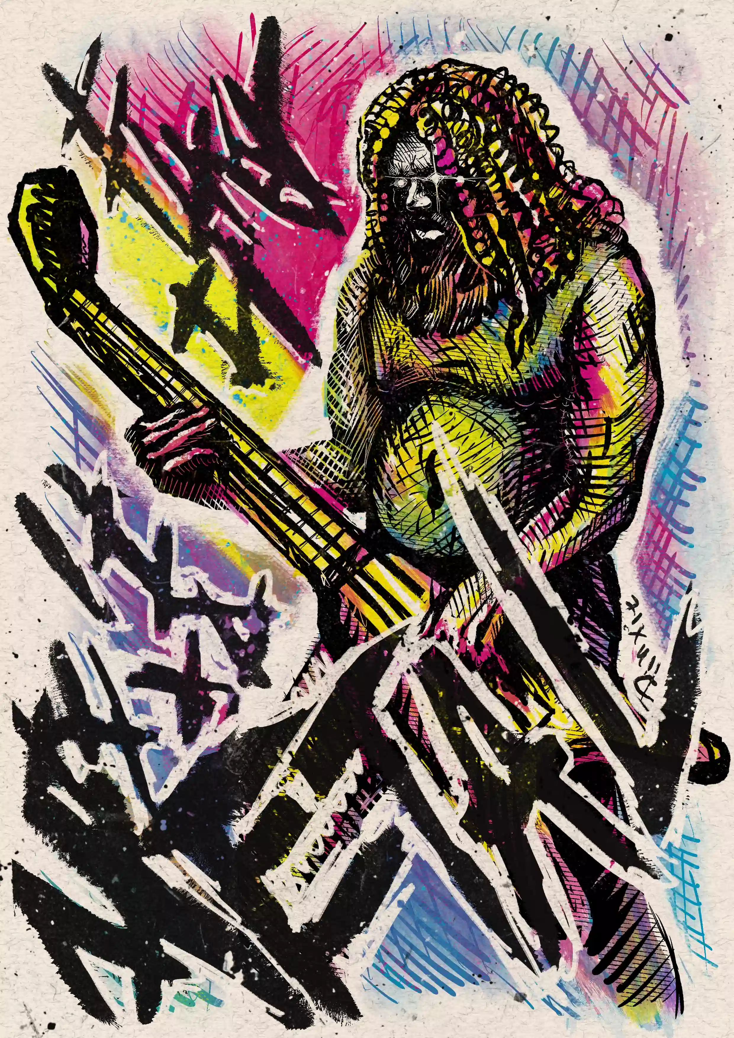 'Let's go metal!' -artwork by dimsaewel